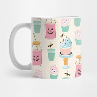 Pastel Halloween Party Food Mug